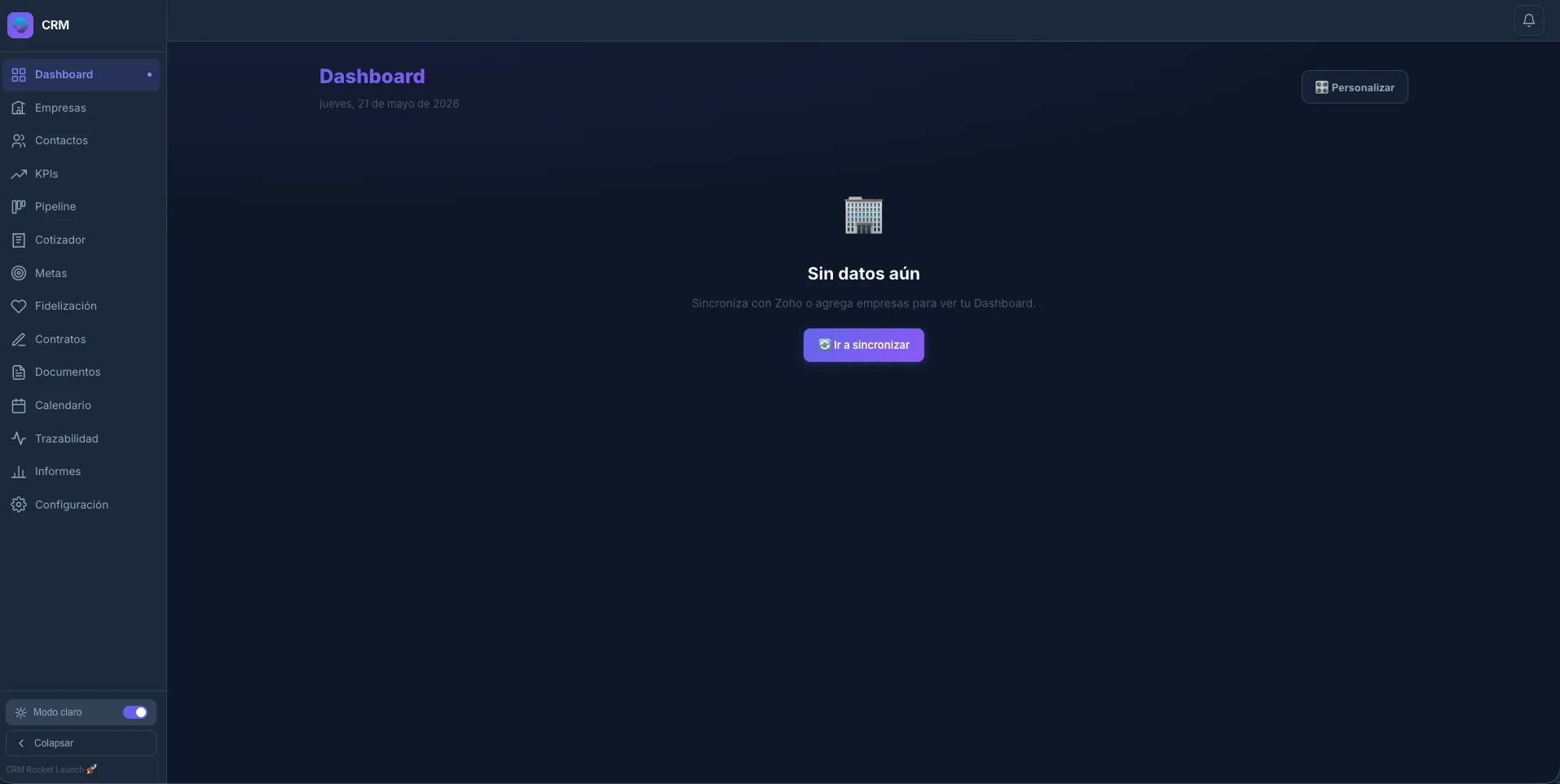 Hydrocarbons CRM AI