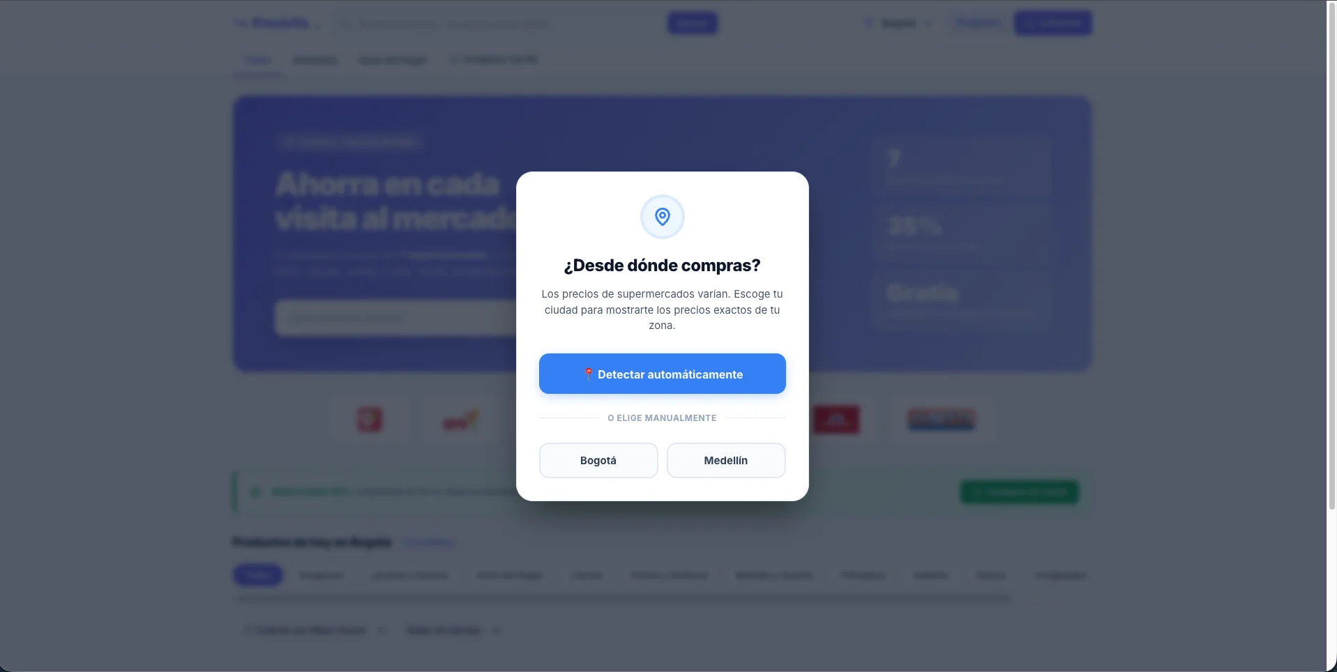 PrecioYa - Price Comparator